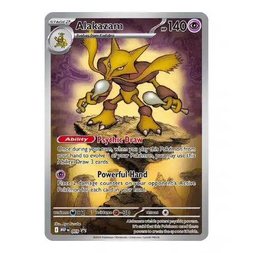 Imagen de Carta Promocional Alakazam ETB Mega Evoluciones de Gardevoir