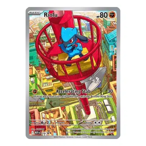 Imagen de Carta promocional Riolu ETB Mega Evoluciones Lucario