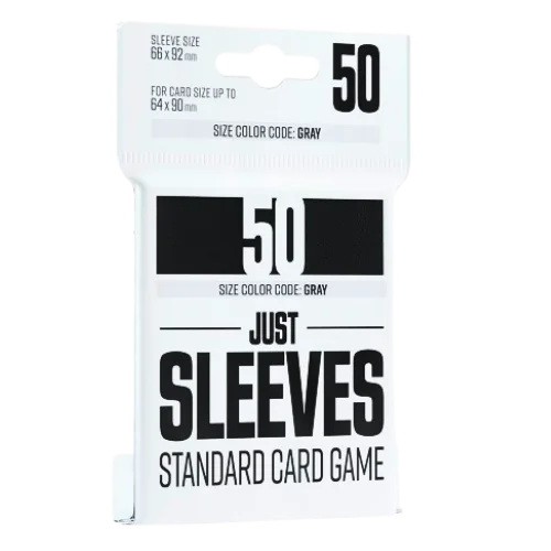 Imagen de Fundas Just Sleeves Standard Card Game Black (50)