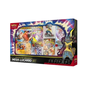 Imagen de Caja Mega Lucarior EX Figure Box - Pokémon TCG - Español