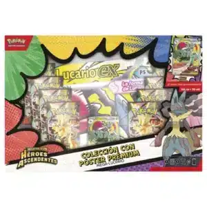 Imagen de Caja Premium Poster Collection Mega Lucario Héroes Ascendentes - Español