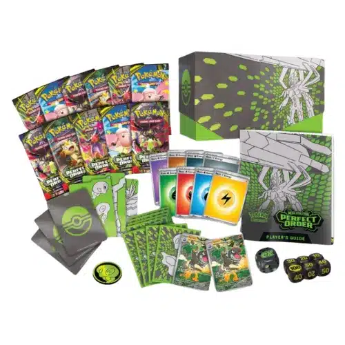Imagen del Contenido de la ETB Equilibrio Perfecto - Pokémon TCG - Español