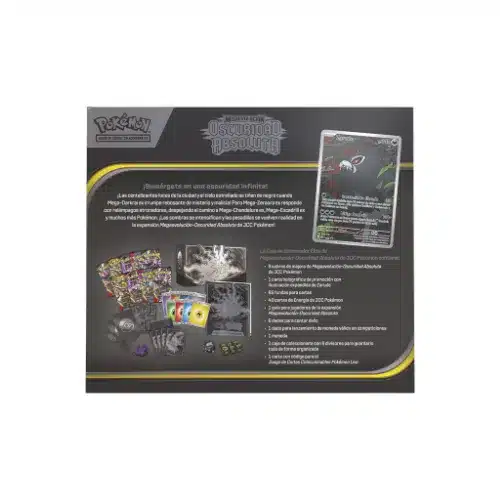Imagen de Contraportada de ETB Oscuridad Absoluta - Pokémon TCG - Español